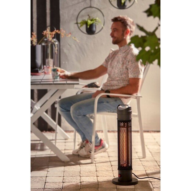 NEO TOOLS 90-035 electric space heater Infrared Indoor & outdoor 1000 W Black 1