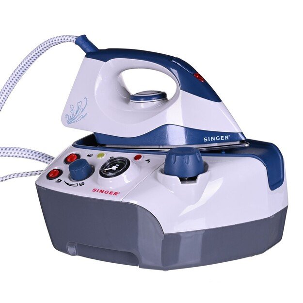 SINGER SHG6201 steam ironing station 850 W 1.2 L Stainless Steel soleplate Black, Blue, Grey 1