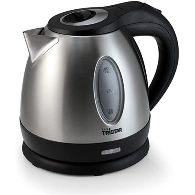 Tristar | Jug Kettle | WK-1323 | Standard | 1500 W | 1.2 L | Stainless steel | 360&deg; rotational base | Silver