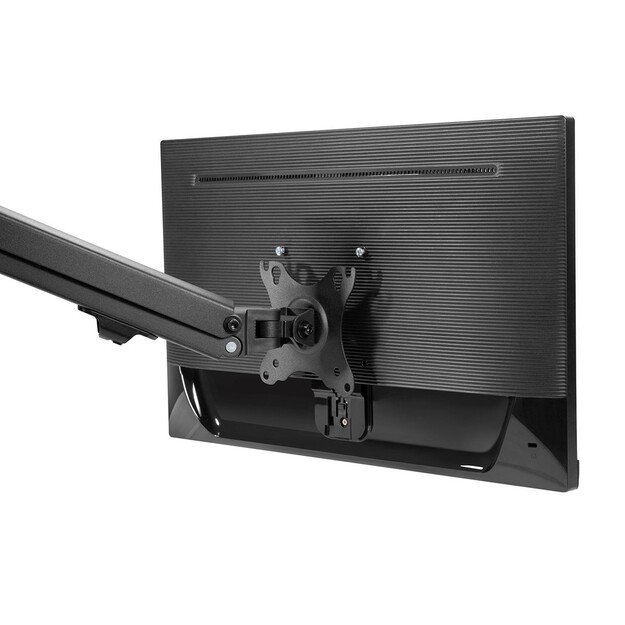 Maclean MC-906 Monitor Mount Holder Desk Table Mount 17  - 32  Adjustable Rotatable VESA 12 kg