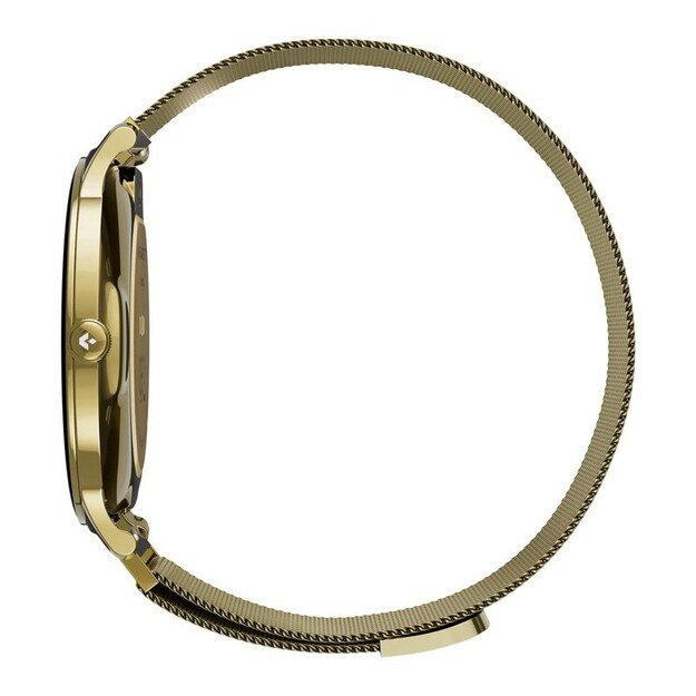 I&scaron;manusis laikrodis su lietuvi&scaron;ku meniu GARETT Verona 2 Glow Gold Mesh steel 3