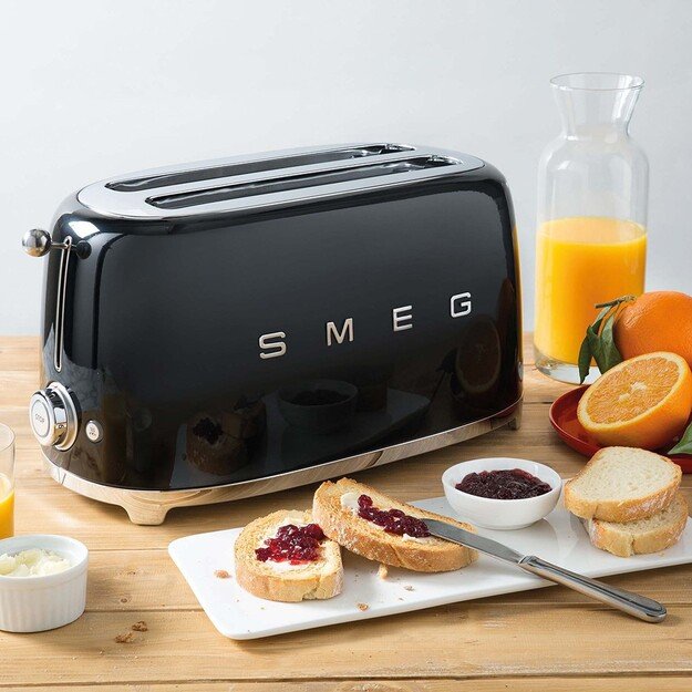 Smeg 50 s Style Toaster TSF02BLEU Black