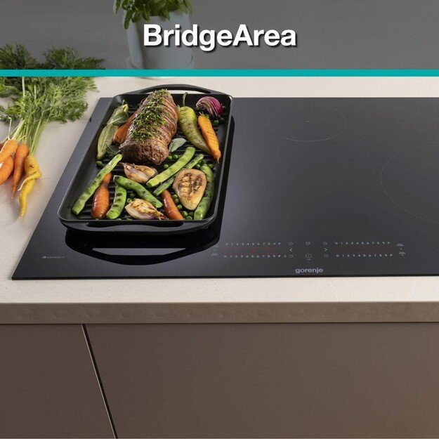 Gorenje GI6432BCWF Black Built-in 60 cm Zone induction hob 4 zone(s)