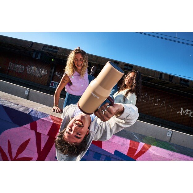 Thermal mug with telescopic straw Kambukka Rio Tumbler 950ml Almond Dream 12