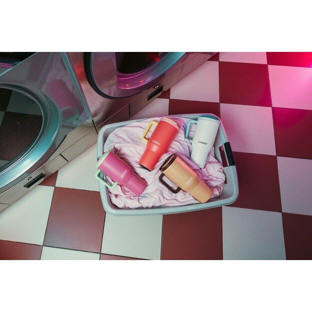 Thermal mug with telescopic straw Kambukka Rio Tumbler 950ml Almond Dream 1