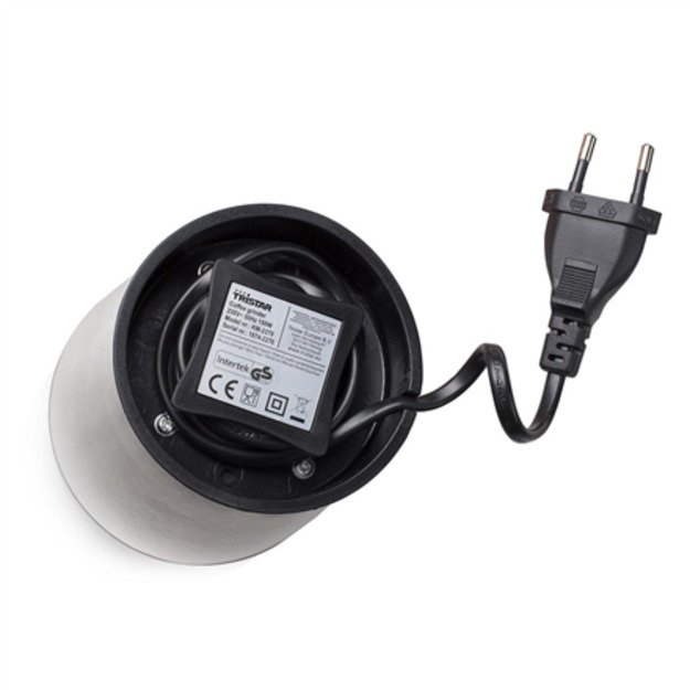 Tristar Coffee grinder | KM-2270 | 150 W | Coffee beans capacity 70 g | Number of cups 10 pc(s) | Stainless steel
