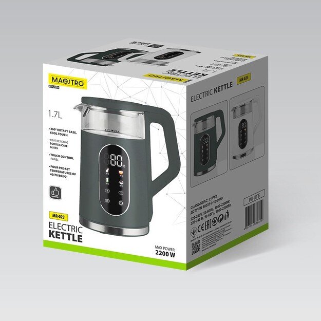 Virdulys 1,7L 2220W MR-023-GREEN MAESTRO