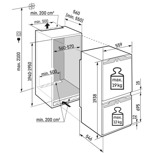 LIEBHERR ICBNc 5623 Plus BioFresh NoFrost