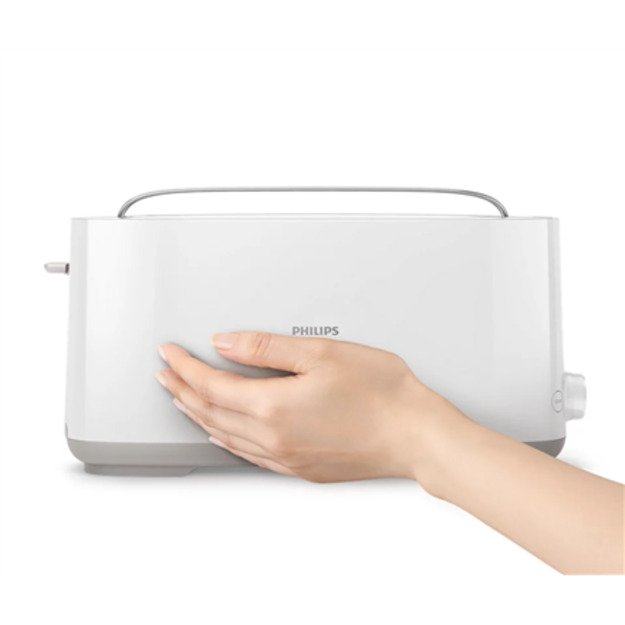 Philips | Toaster | HD2590/00 Daily Collection | Power 870-1030 W | Number of slots 2 | Housing material Plastic | White 2