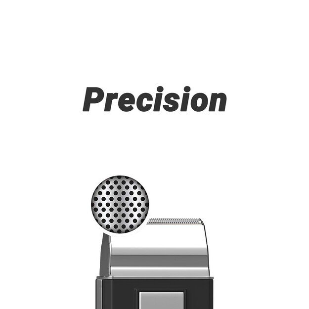 Wahl 03615-1016 men s shaver Foil shaver Trimmer Black, Silver 4