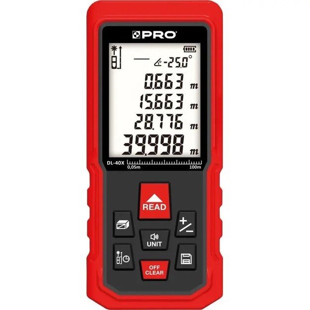 Laser Distance Meter DL-40X