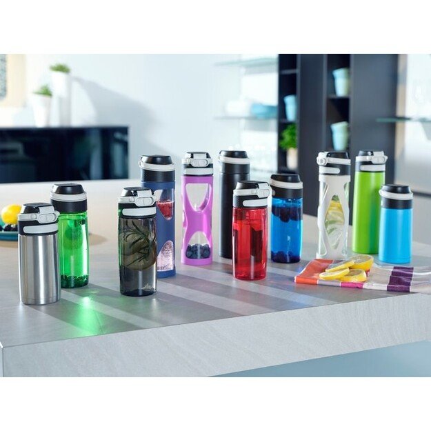 Leifheit 03271 travel mug 600 ml Black Stainless steel 1