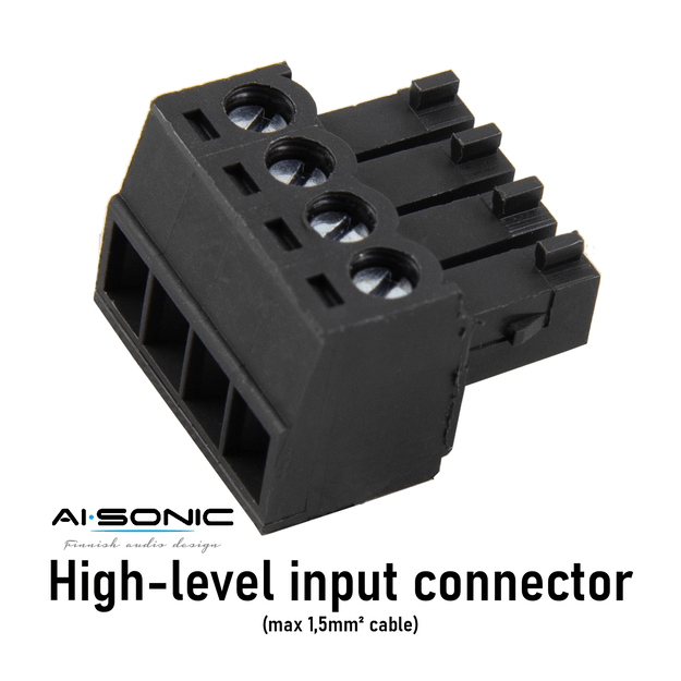 AI-SONIC S2-A2200.1 with S2-BASS KNOB 2