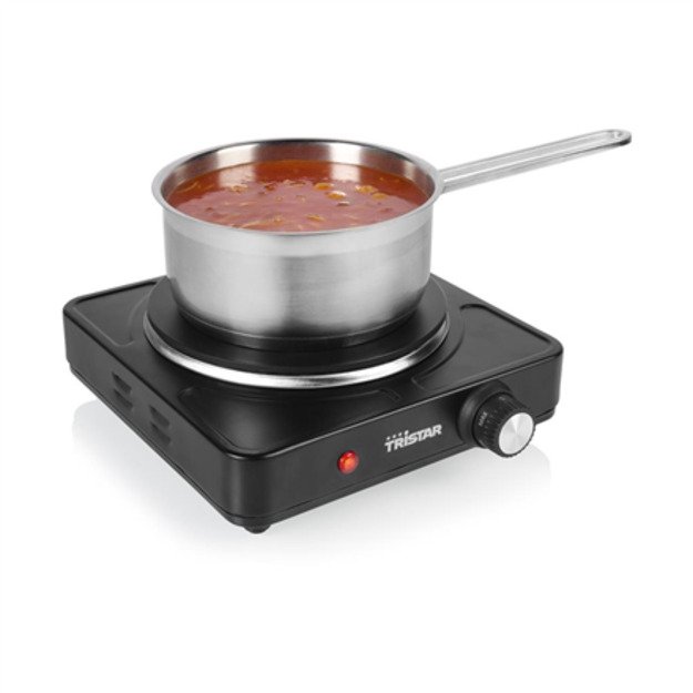 Tristar Table hob | KP-6151 | Number of burners/cooking zones 1 | Black | Electric 3