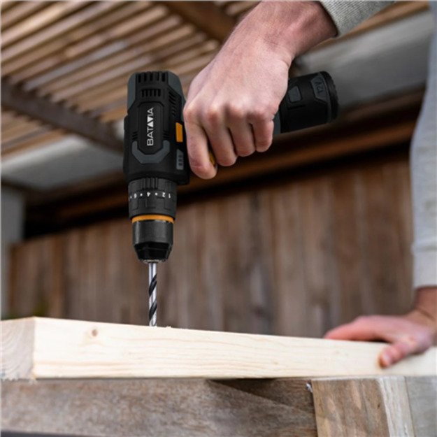 Batavia 12V combi drill 2.0 set (1 x battery 2Ah / 1 x USB charging cable) 1