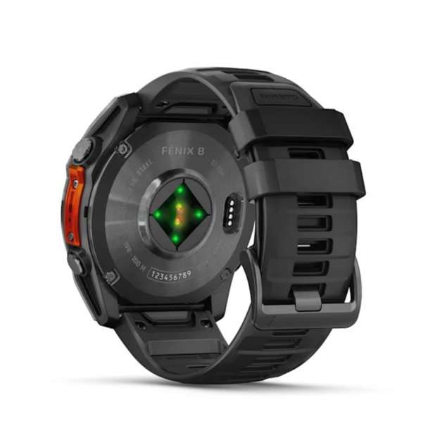 Garmin Fenix 8 51mm Slate Gray Steel / Black (010-02905-00) 3