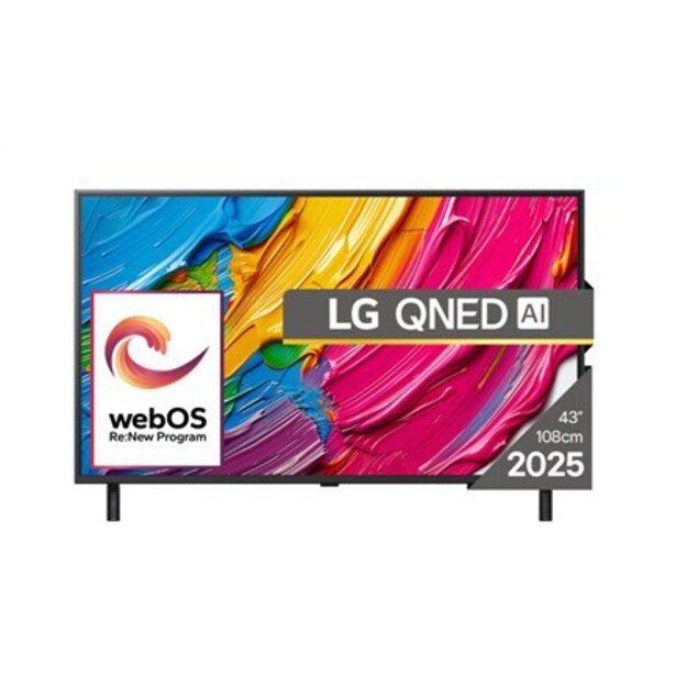 LG QNED 43QNED80A3A TV 109.2 cm (43 ) 4K Ultra HD Smart TV Wi-Fi Black 1