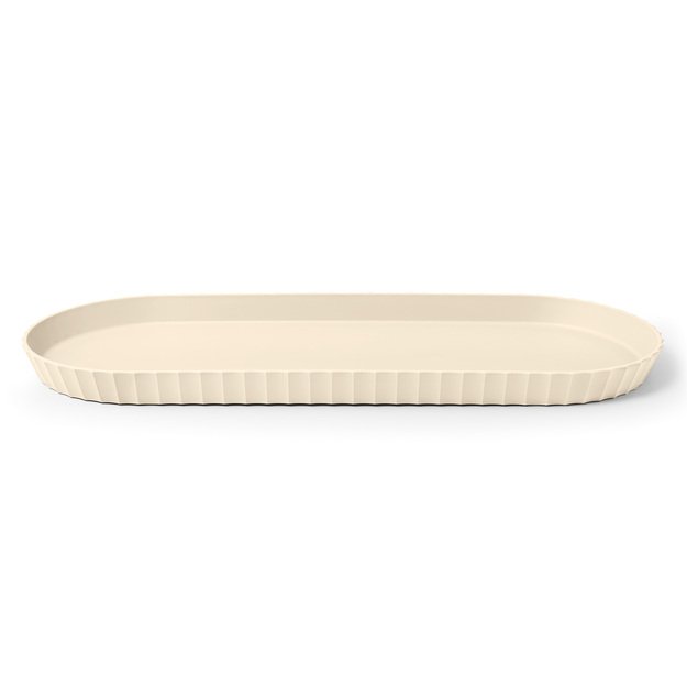 Platter, 51x20.5 cm, cream, Paestum Collection