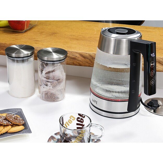 Lafe 45187 Kettle Crystal Glass with heat control 2
