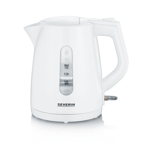 Severin WK 3411 electric kettle 1 L 2200 W White 1