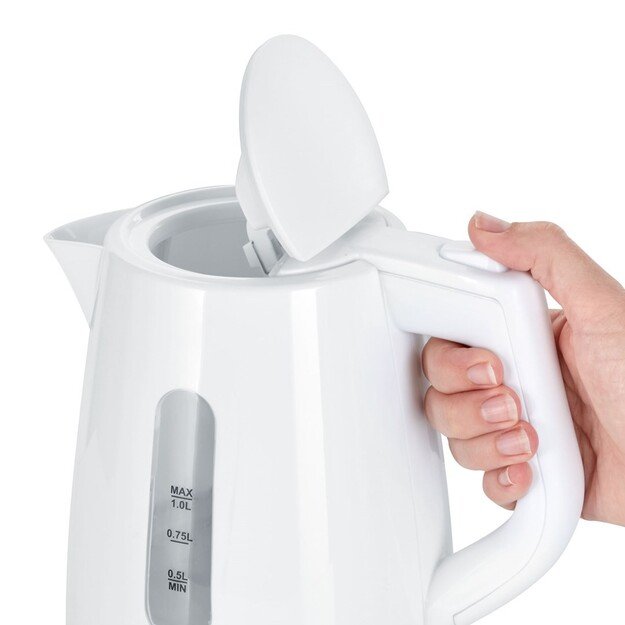 Severin WK 3411 electric kettle 1 L 2200 W White 5