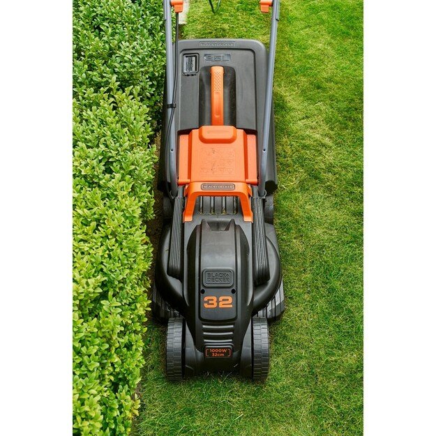 BLACK & DECKER BEMW351-QS Electric Lawn Mower, 1000 W, 32 cm