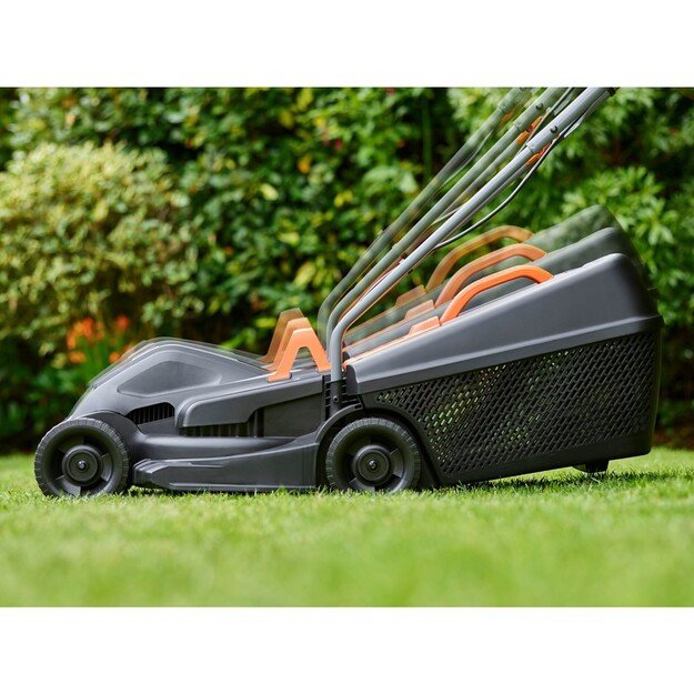BLACK & DECKER BEMW351-QS Electric Lawn Mower, 1000 W, 32 cm