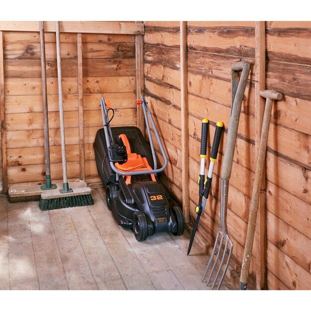 BLACK & DECKER BEMW351-QS Electric Lawn Mower, 1000 W, 32 cm