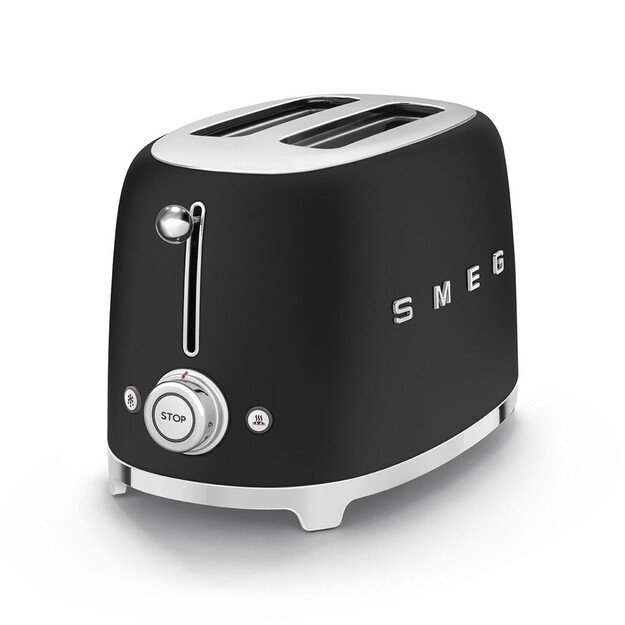 Smeg 50 s Style Toaster TSF01BLMEU Black