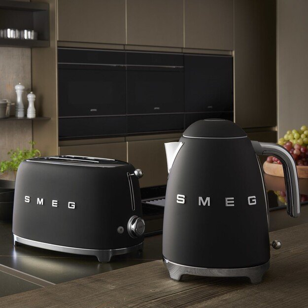 Smeg 50 s Style Toaster TSF01BLMEU Black