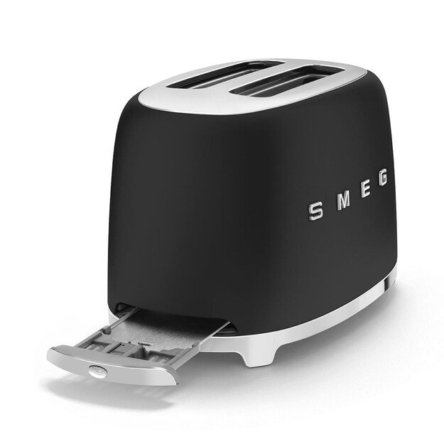 Smeg 50 s Style Toaster TSF01BLMEU Black