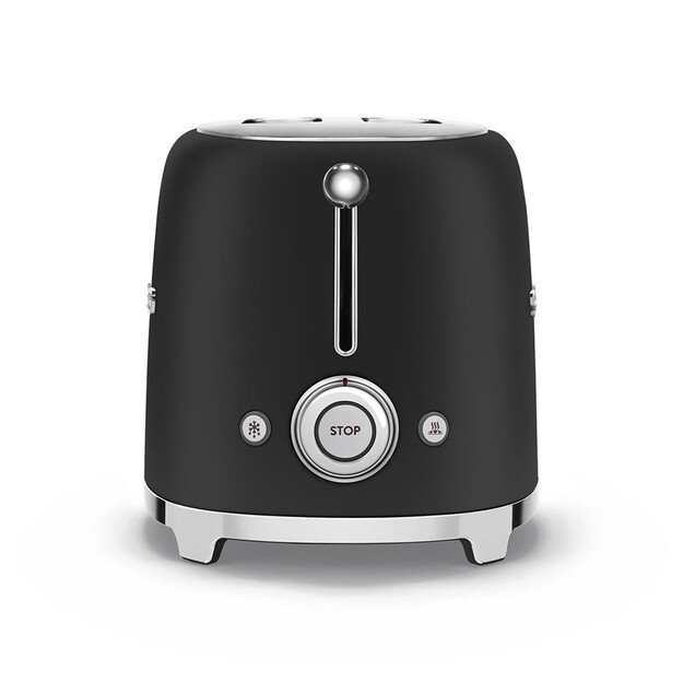 Smeg 50 s Style Toaster TSF01BLMEU Black