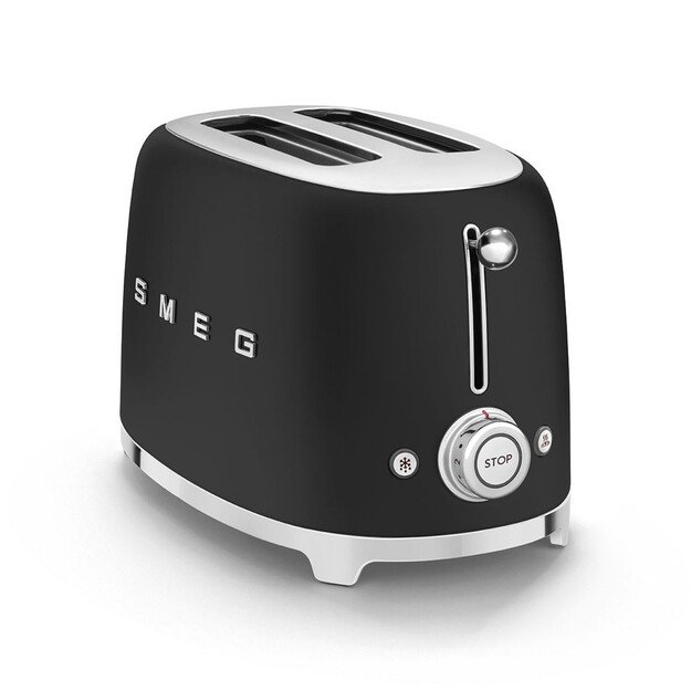 Smeg 50 s Style Toaster TSF01BLMEU Black