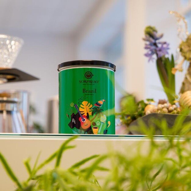 Malta kava SORPRESO BRAZIL YELLOW BOURBON 250g (Skardinėje) 3