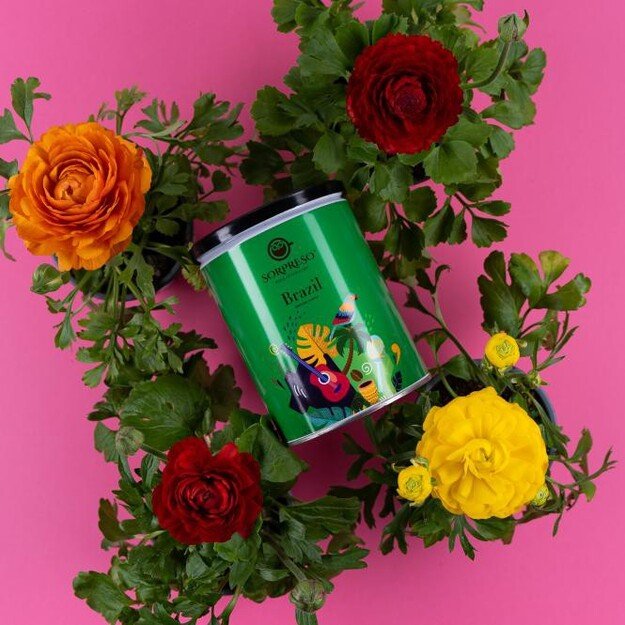 Malta kava SORPRESO BRAZIL YELLOW BOURBON 250g (Skardinėje) 1