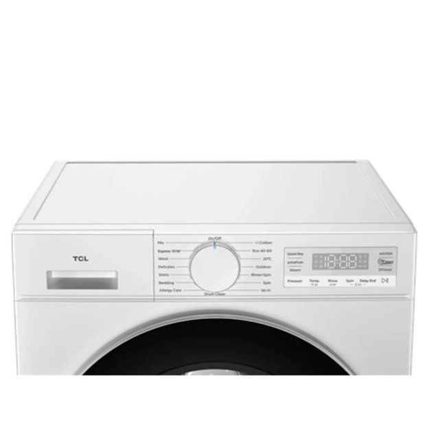 TCL Washing machine | FF0844WA0 | Energy efficiency class A | Front loading | Washing capacity 8 kg | 1400 RPM | Depth 52 cm | W