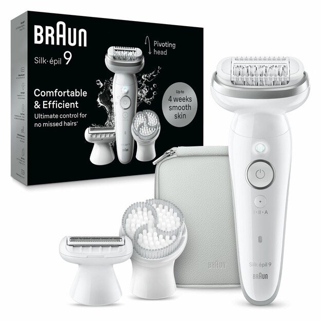 Braun Silk-&eacute;pil 9 9-061 40 tweezers Silver, White