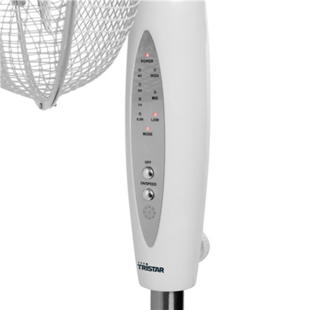 Tristar | Stand fan | VE-5898 | Stand Fan | White | Diameter 40 cm | Number of speeds 3 | Oscillation | 45 W | Remote control
