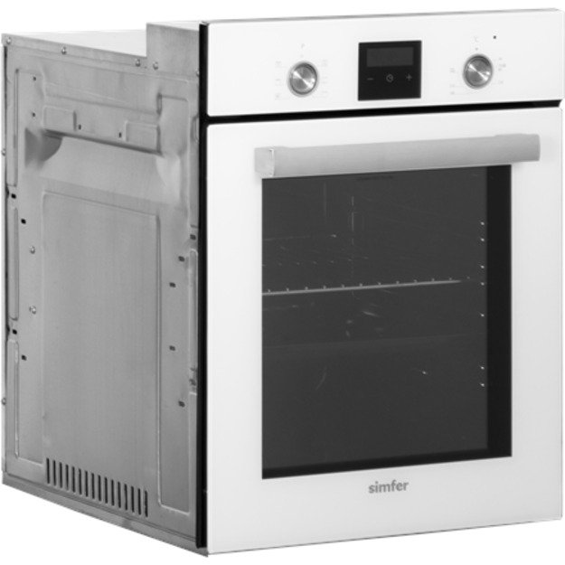 Simfer Oven 4207DERBB.1 47 L, Multifunctional, Manual, Pop-up knobs, Width 45 cm, White 4