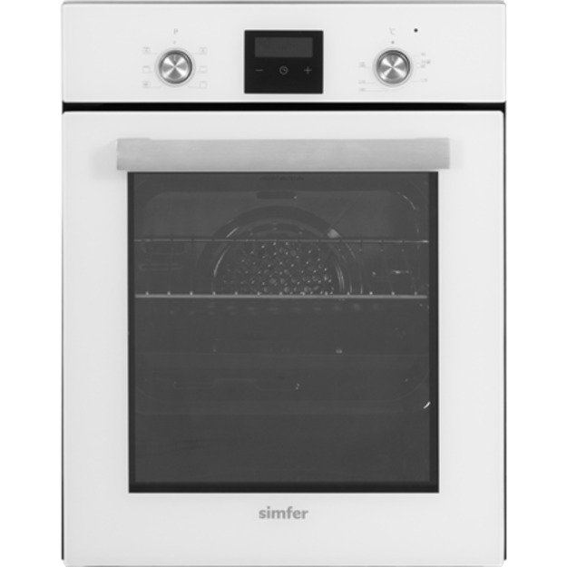 Simfer Oven 4207DERBB.1 47 L, Multifunctional, Manual, Pop-up knobs, Width 45 cm, White