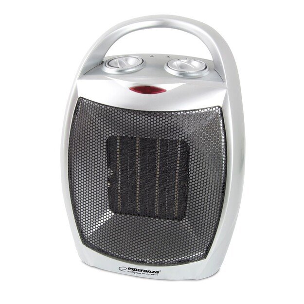 Heater fan electric Esperanza EHH006 (1500W, 3 heating levels, black color, silver color) 3