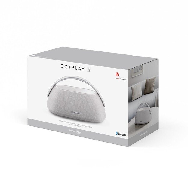 Harman/Kardon Go + Play 3 Stereo portable speaker Grey, Silver 160 W