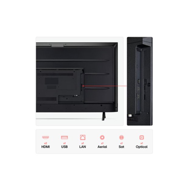 LG 43LR60006LA | 43  | Smart TV | webOS | FHD