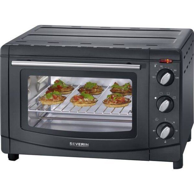 Severin TO 2067 toaster oven 20 L 1500 W Black Grill