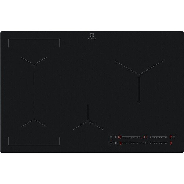 Electrolux EIV83443CT Black Built-in 78 cm Zone induction hob 4 zone(s)