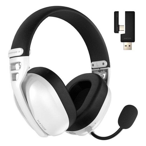Gaming Headphones Hyperpunk 3 Wireless White
