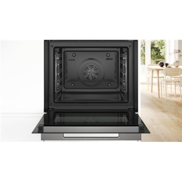 Bosch | Oven | HBG7721B1 | 71 L | Electric | Pyrolysis | Touch | Height 59.5 cm | Width 59.4 cm | Black