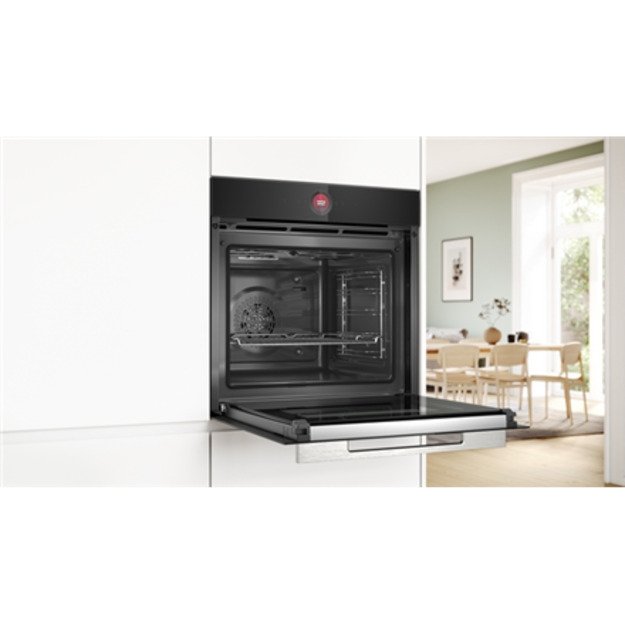 Bosch | Oven | HBG7721B1 | 71 L | Electric | Pyrolysis | Touch | Height 59.5 cm | Width 59.4 cm | Black