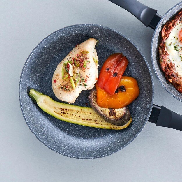 Russell Hobbs RH027991EU7 Metallic Marble Frypan 24cm