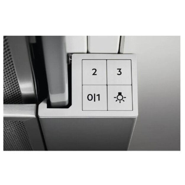 Electrolux LFP326S cooker hood Semi built-in (pull out) Grey 410 m3/h C 1